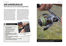 Laden Sie das Bild in den Galerie-Viewer, Angelrollen im Angelbuch für Anfänger von Dr. Catch (6946495463584)