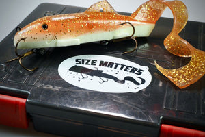 Hecht-Aufkleber für Angler Size Matters (5835841503392)