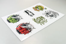 Laden Sie das Bild in den Galerie-Viewer, 6 Hecht-Aufkleber für Angler als Stickerbogen (5835841503392)
