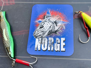 Norwegenaufkleber für Angler (7326267703456)